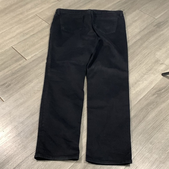 Kut from the Kloth Black Straight Leg Stretch Jeans     size 16S - Picture 2 of 11